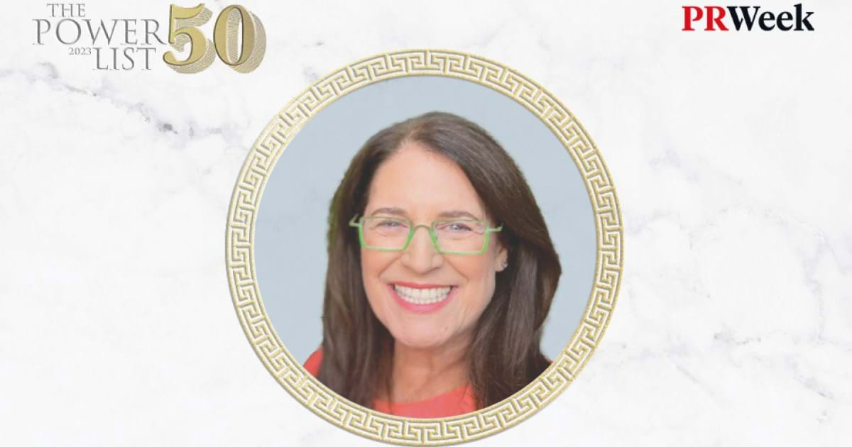 PRWeek Power List 2023 Melissa Waggener Zorkin WE Communications